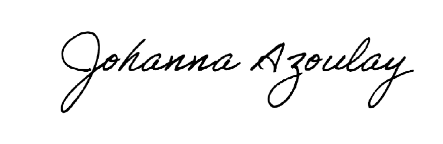 Johanna Azoulay - Signature